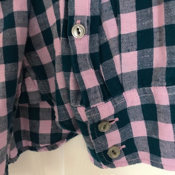 J CREW Pullover Shirt / Half Button - Picture 6 of 8